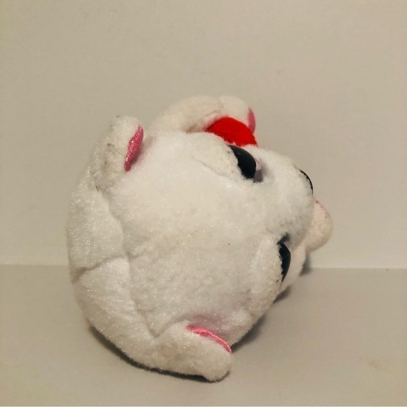 RUSS Bear Holding Heart Teddy Plush Valentines Stuffed Animal Pink - Picture 8 of 9